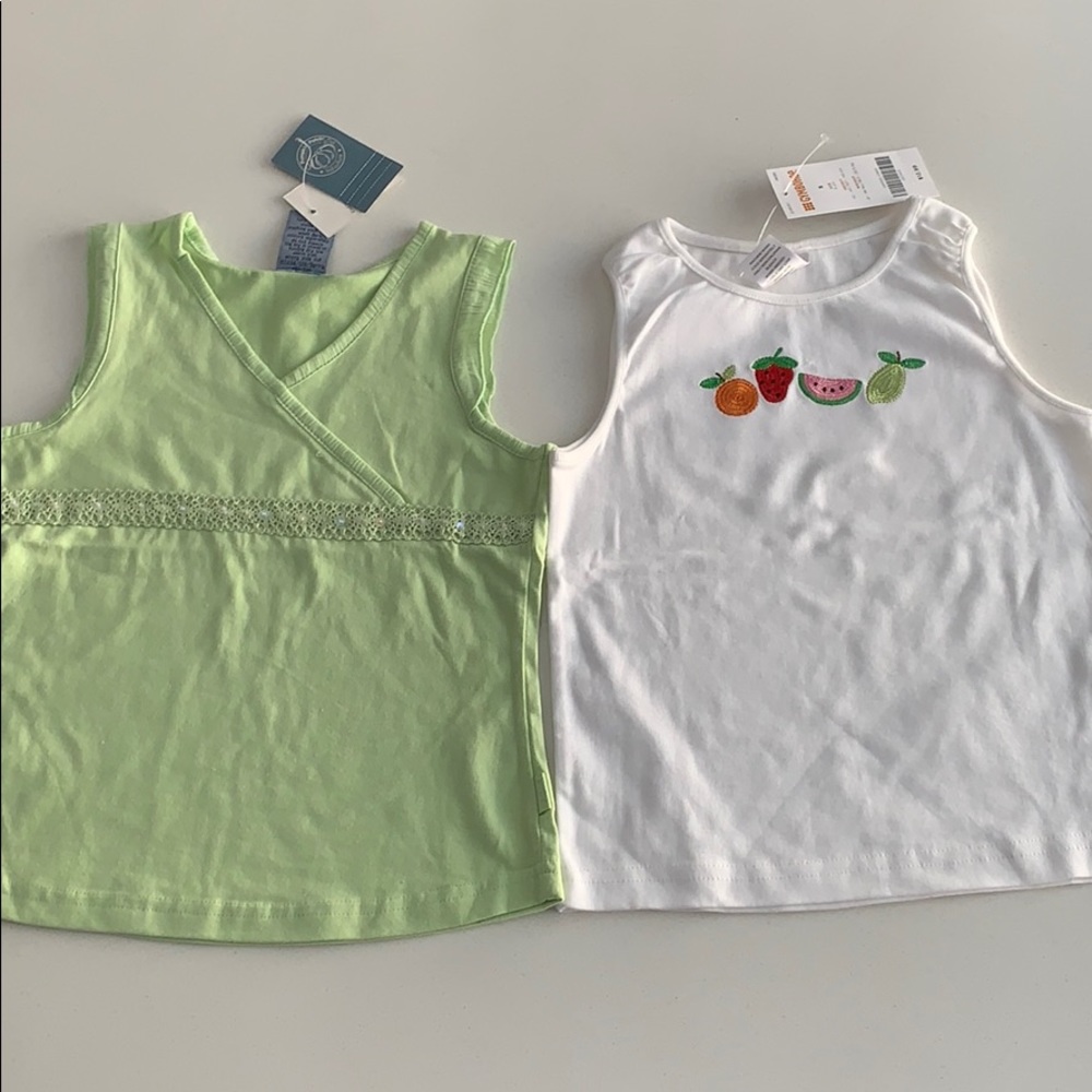 2 NWT tank tops. Size 5.
